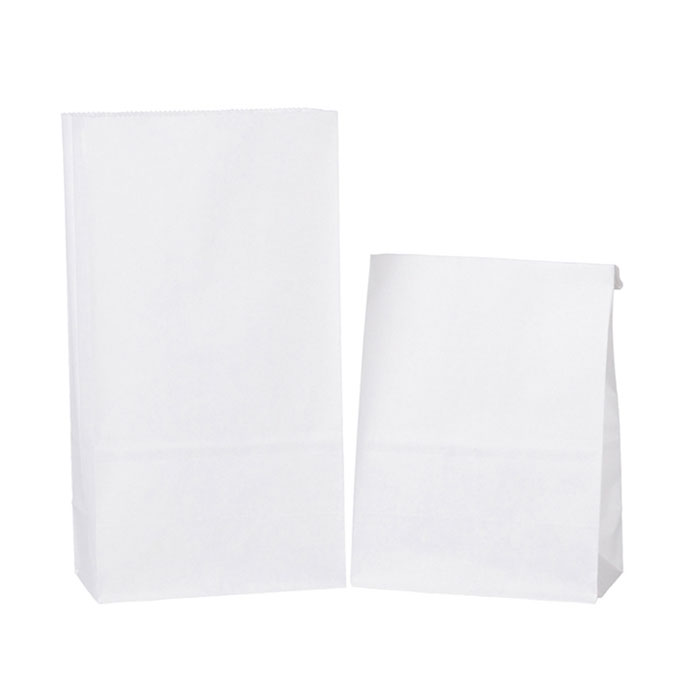 White Paper Lunch Bags