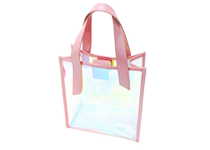 Transparent Plastic PVC Tote Bag Supplier